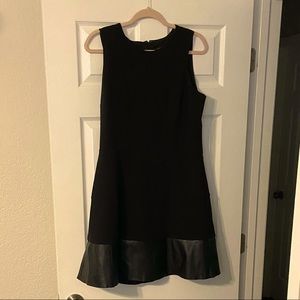 Mid length A line dress